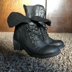 American Rag Black Combat Boot